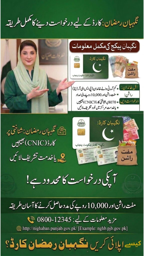 8558 Ramzan Package 2026 CNIC check online Pakistan eligibility method