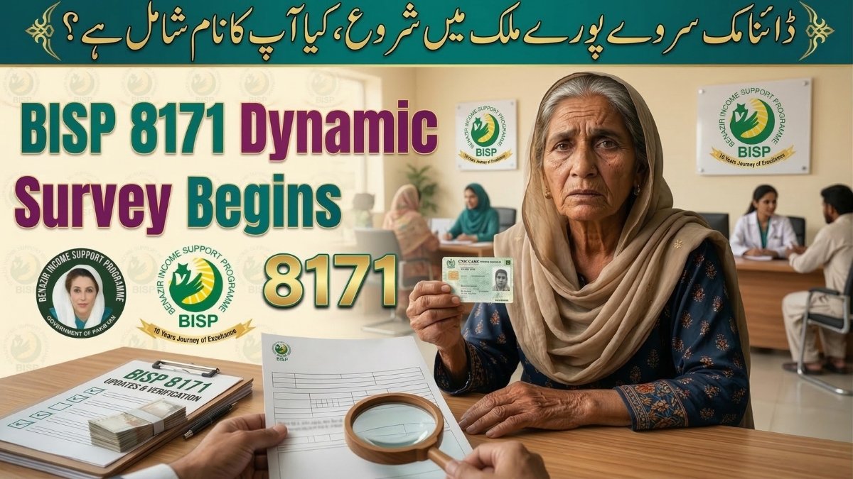 BISP 8171 Dynamic Survey 2026 Begins Nationwide – Check Eligibility Guide