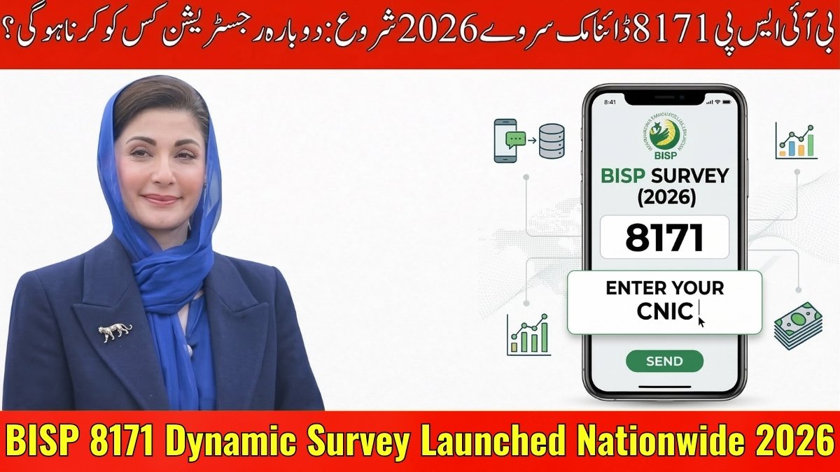 BISP 8171 Dynamic Survey 2026 nationwide registration update for beneficiaries
