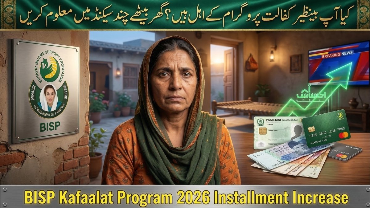 BISP Kafaalat Program 2026 Installment Increase Latest Details