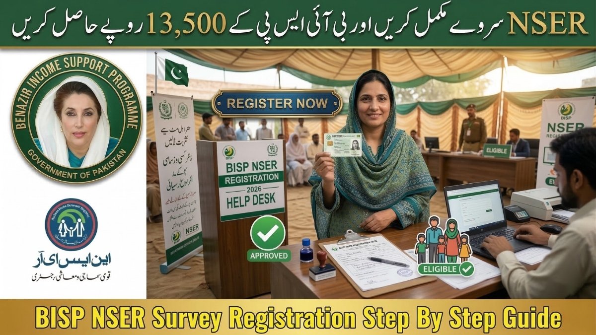 BISP NSER Survey Registration 2026 Step by Step Eligibility Guide