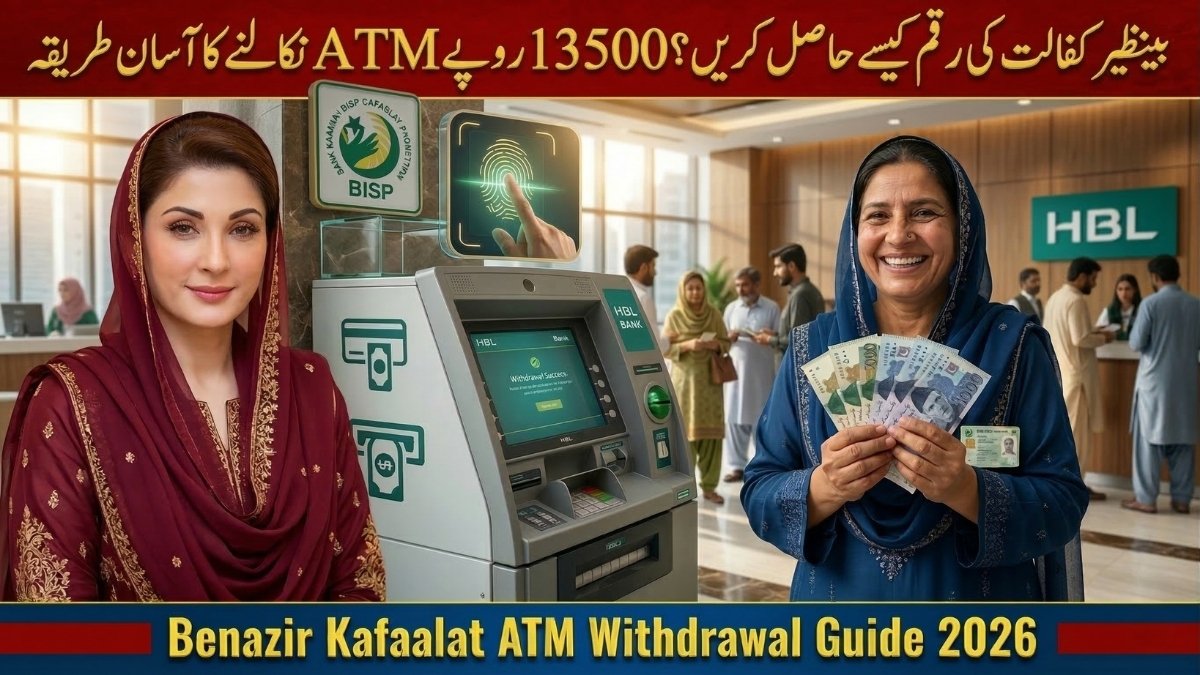 Benazir Kafaalat ATM Withdrawal Guide 2026