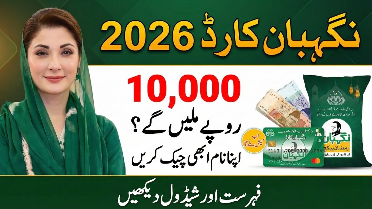 CM Punjab Nigahban Card 2026 Rs.10,000 eligibility list and schedule thumbnail
